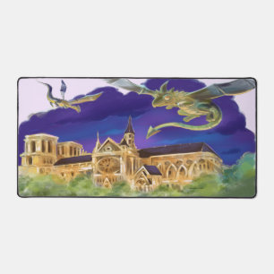 Tapis de bureau Gargoyle Notre Dame - Paris