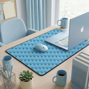 Tapis de bureau gelé