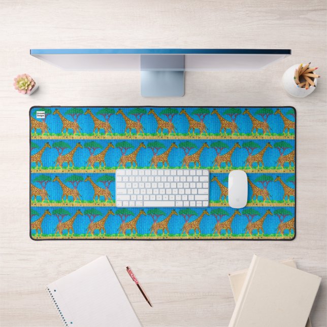 Tapis de bureau - Girafe (Bureau 1)