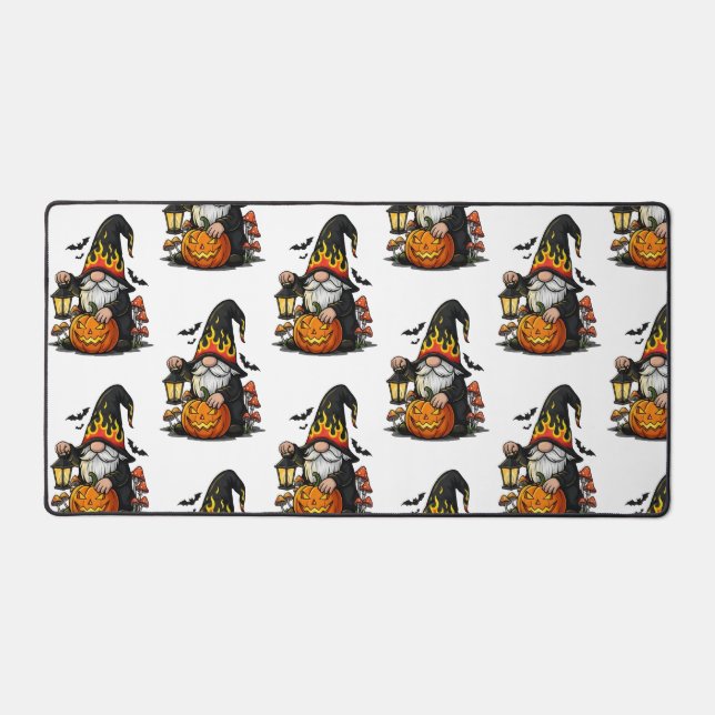 Tapis de bureau Gnome Halloween (Recto)