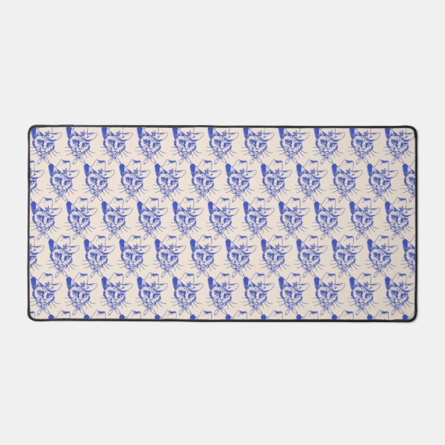 Tapis de bureau Kitty (Recto)
