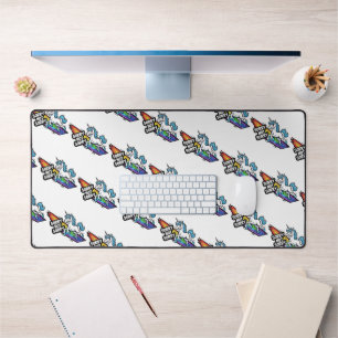 Tapis de bureau Licorne Sorry not Sorry