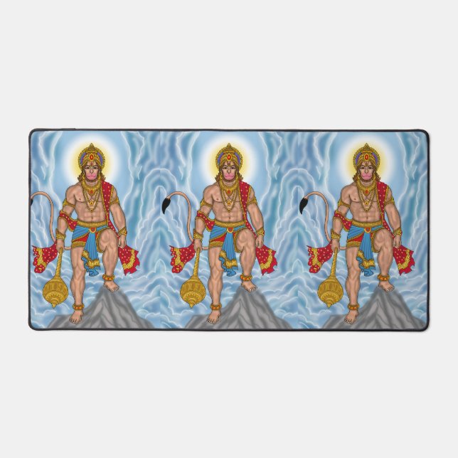 Tapis de bureau Lord Hanuman (Recto)