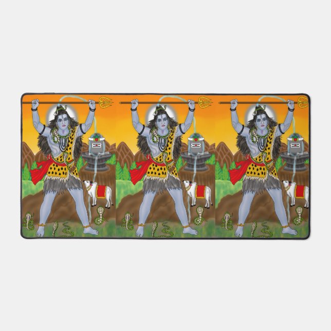 Tapis de bureau Lord Shiva (Recto)