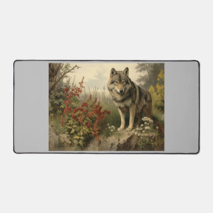 Tapis de bureau Loup dans Glen