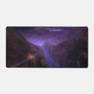 Tapis de bureau Lumières de la maison des Highland