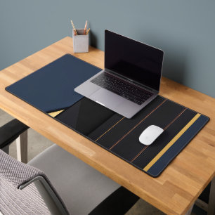 Tapis de bureau luxueux géométrique