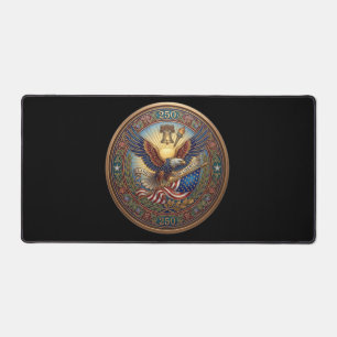 Tapis de bureau médaillon "AIGLE TERRE DE LIBERTÉ