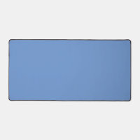 Tapis de bureau minimaliste à dégradé bleu Premium