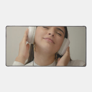 Tapis de bureau moderne avec photo personnalisée i