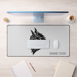 Tapis de bureau moderne silhouette majestueuse Mai