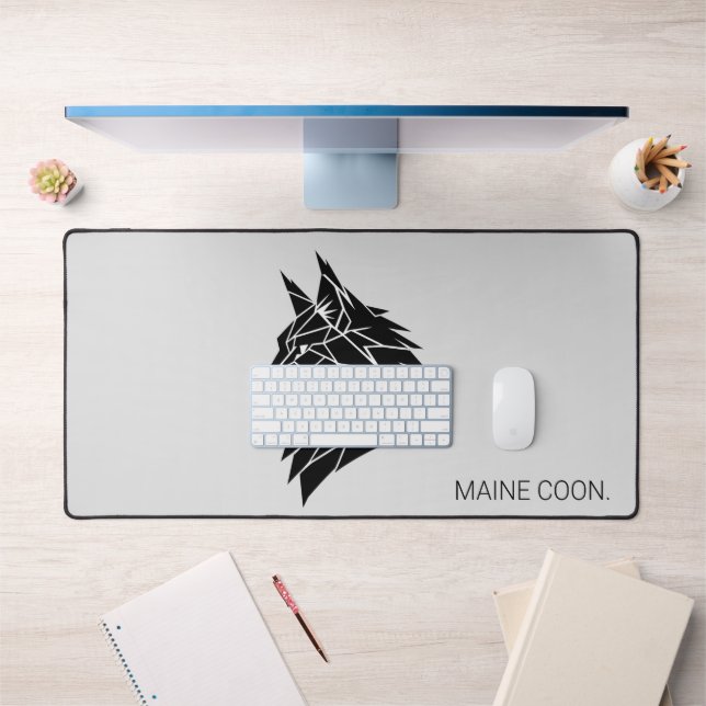 Tapis de bureau moderne silhouette majestueuse Mai (Bureau 1)
