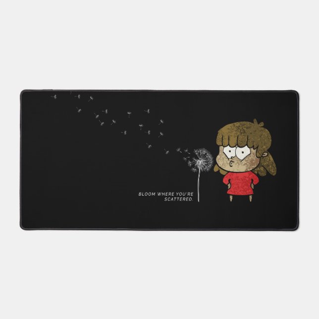 Tapis de bureau motivant mignon (Recto)