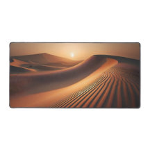 Tapis de bureau multifonctionnel Desert Sunset