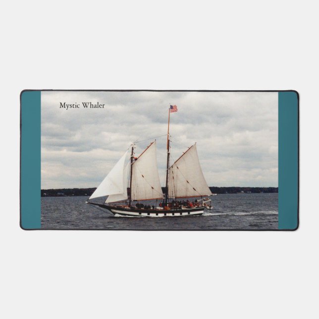 Tapis de bureau Mystic Whaler (Recto)