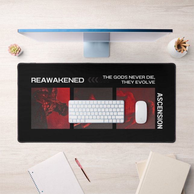 Tapis de bureau noir foncé (Bureau 1)