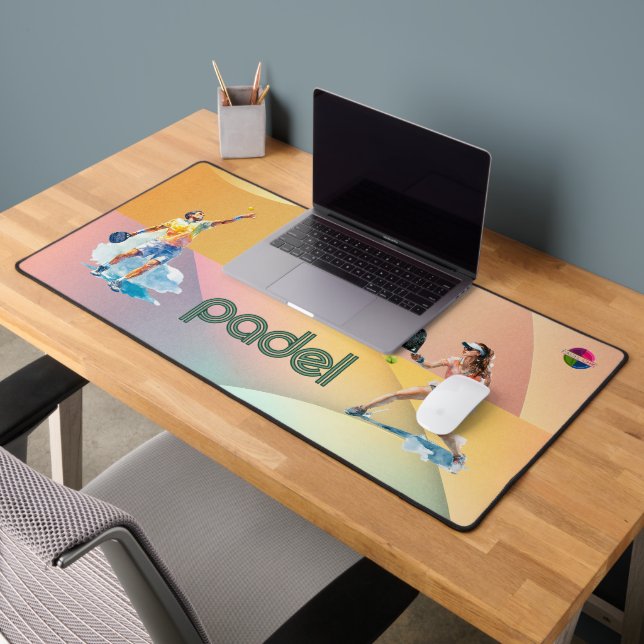 Tapis de bureau Padel : Collection Style Vibrant V (Bureau 2)