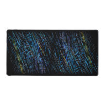 Tapis de bureau Peinture à la lumière Bleu Turquoi