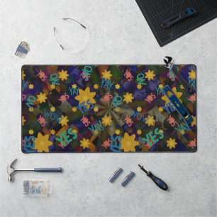 Tapis de bureau personnalisé