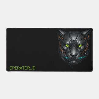 Tapis de bureau personnalisé Cyberpunk Cybernetic