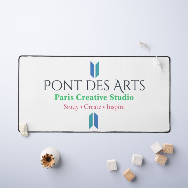Tapis de bureau personnalisé pour étudiant (Tableau pour enfants)