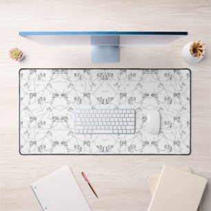 Tapis de bureau personnalisé pour étudiant