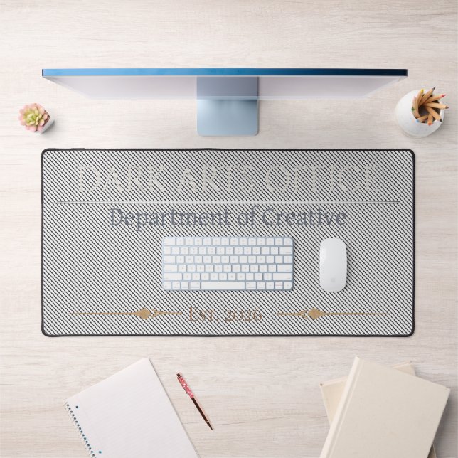 Tapis de bureau personnalisé pour étudiant (Bureau 1)
