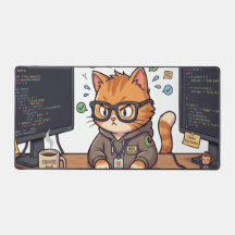 Tapis de bureau pour chat royal | Grand tapis de s