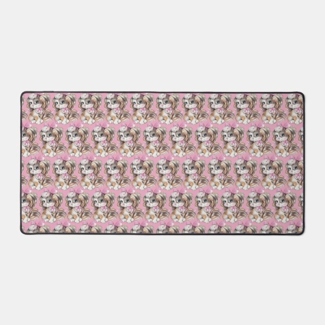 Tapis de bureau pour chiot (Recto)
