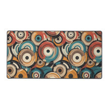 Tapis de bureau pour dossiers abstraits