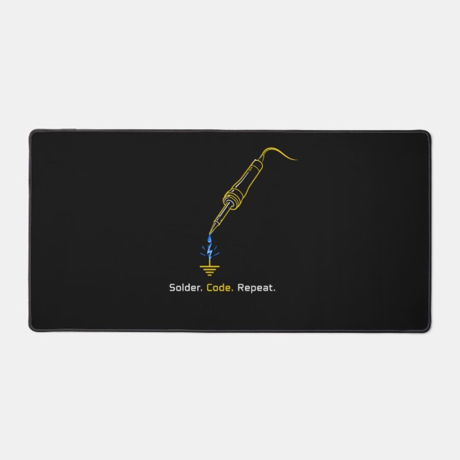 Tapis de bureau pour ingénierie embarquée avec cod (Recto)