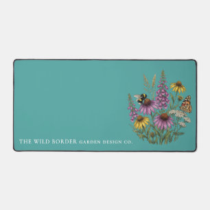Tapis de bureau pour jardin botanique abeille papi