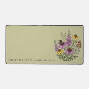 Tapis de bureau pour jardin botanique des pollinis