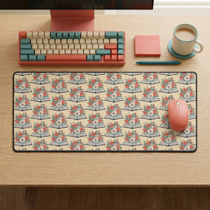 Tapis de bureau pour livres