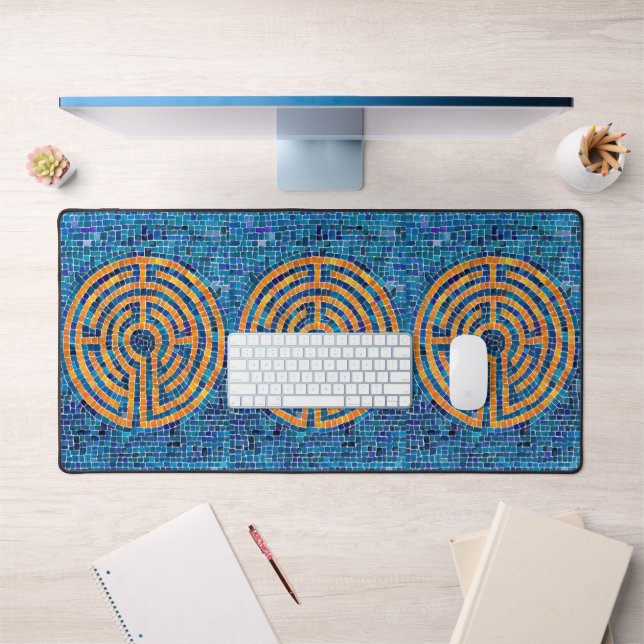 TAPIS DE BUREAU POUR STUDIO DE TRAVAIL LABYRINTH I (Bureau 1)