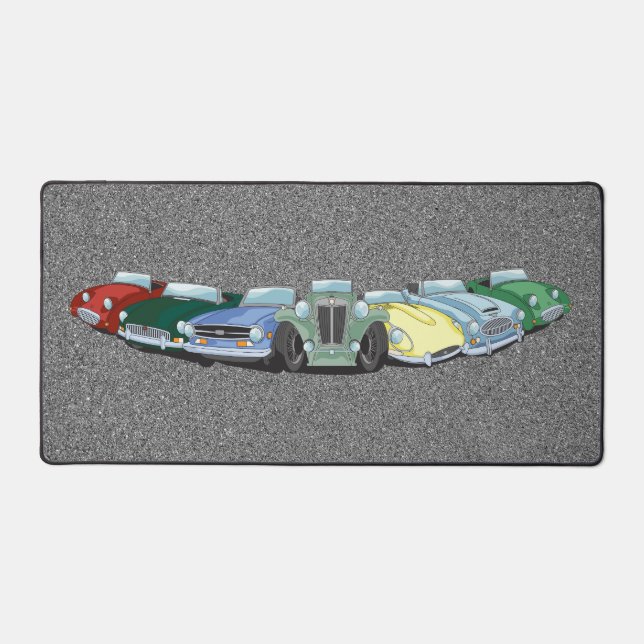 Tapis de bureau pour voitures britanniques (Recto)