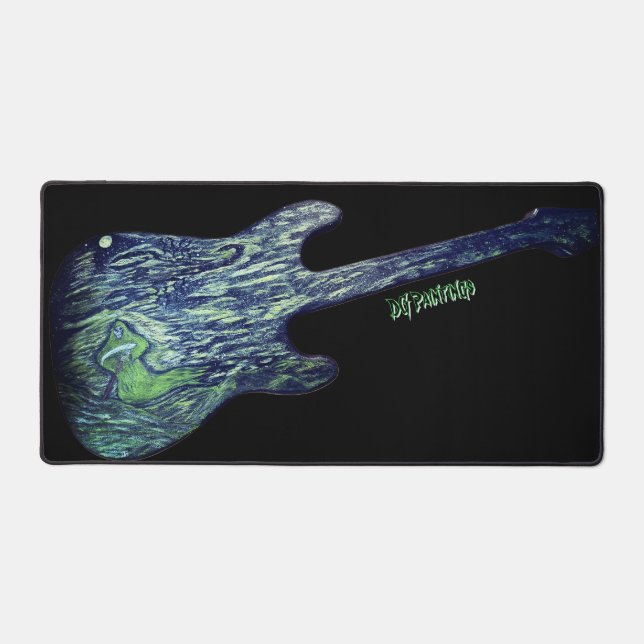 Tapis de bureau Reaper volant de DG Paintings (Recto)