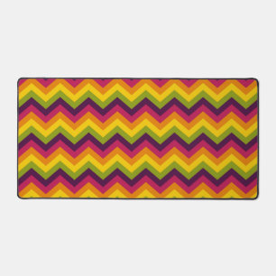 Tapis de bureau Retro Ripple Zigzag