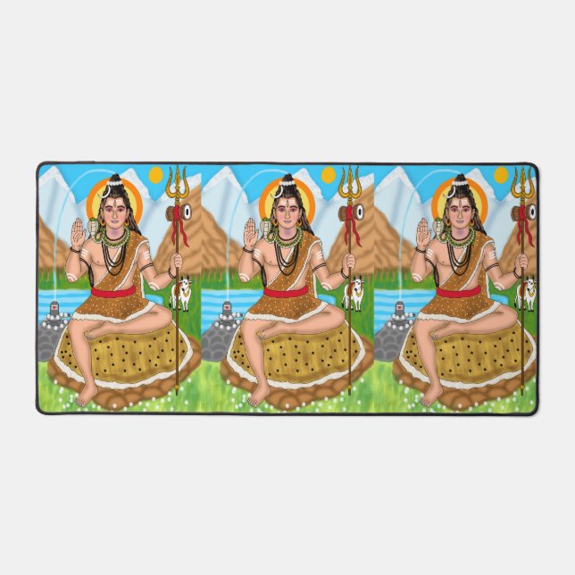 Tapis de bureau Shiva (Recto)