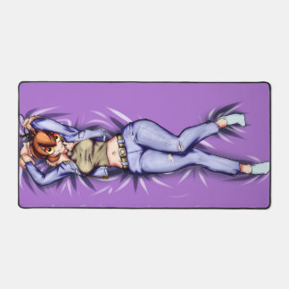 Tapis de bureau Talia Violet de Noctalia