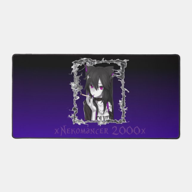 Tapis de bureau / Tapis d'ordinateur xNekomancer 2 (Recto)