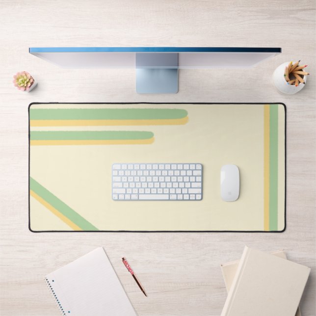 Tapis de bureau vert rétro (Bureau 1)
