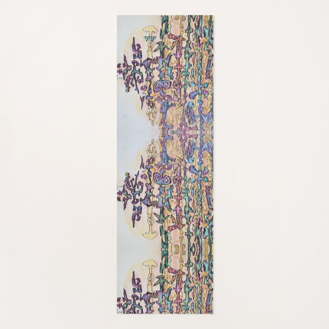 Tapis de fête de yoga