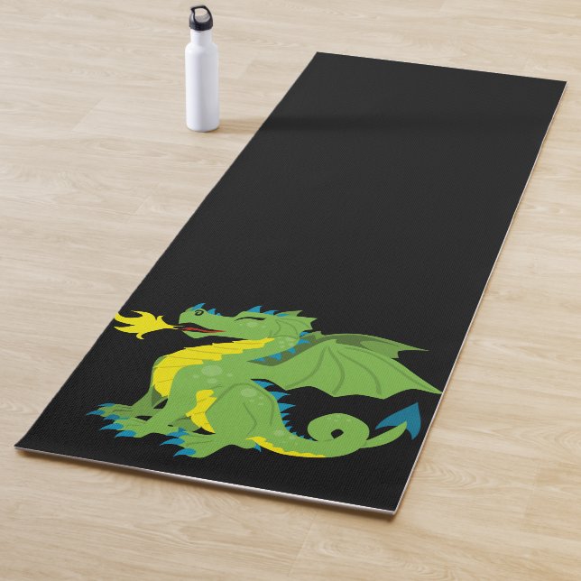 Tapis de Feu-Respiration de yoga de dragon (En situation)