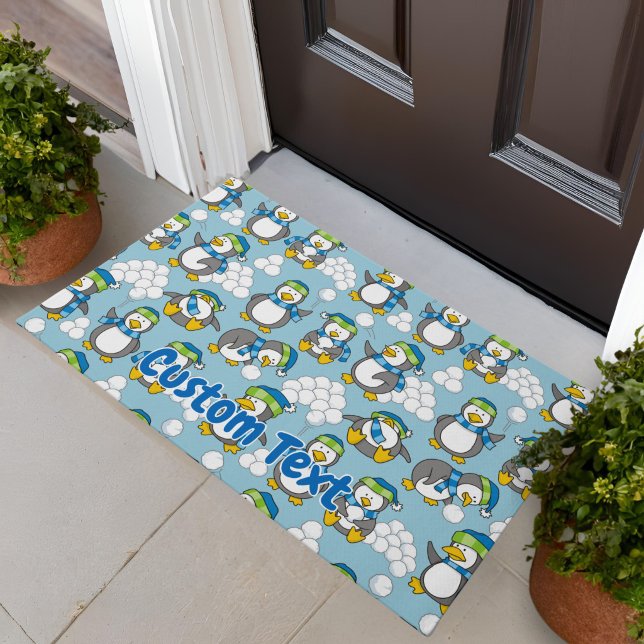 Tapis de fond de petits pingouins (Créateur téléchargé)