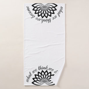 Tapis de gym Yoga Lotus Inspirant