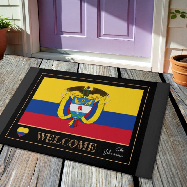 Tapis de la maison de Colombie, Drapeau de Colombi (Créateur téléchargé)