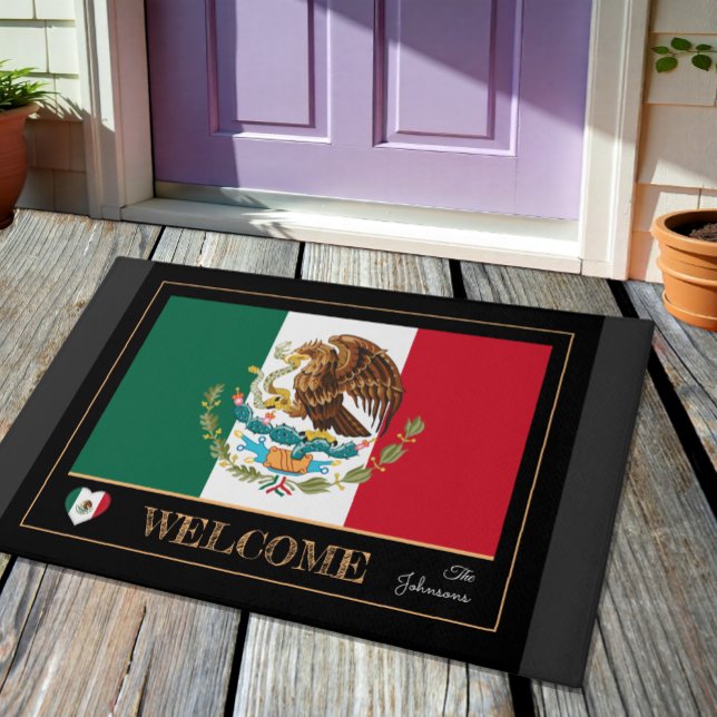 Tapis de la maison mexicaine, Drapeau mexicain spo (Créateur téléchargé)