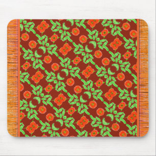 Tapis de la souris doux orange