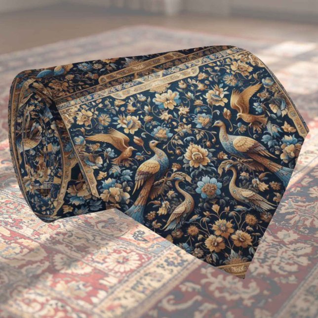 Tapis de luxe persan designer | Faux col cravate e (Créateur téléchargé)